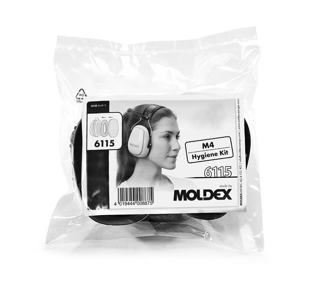 KIT D'HYGIÈNE POUR CASQUES ANTIBRUIT M4 - MOLDEX - 611502