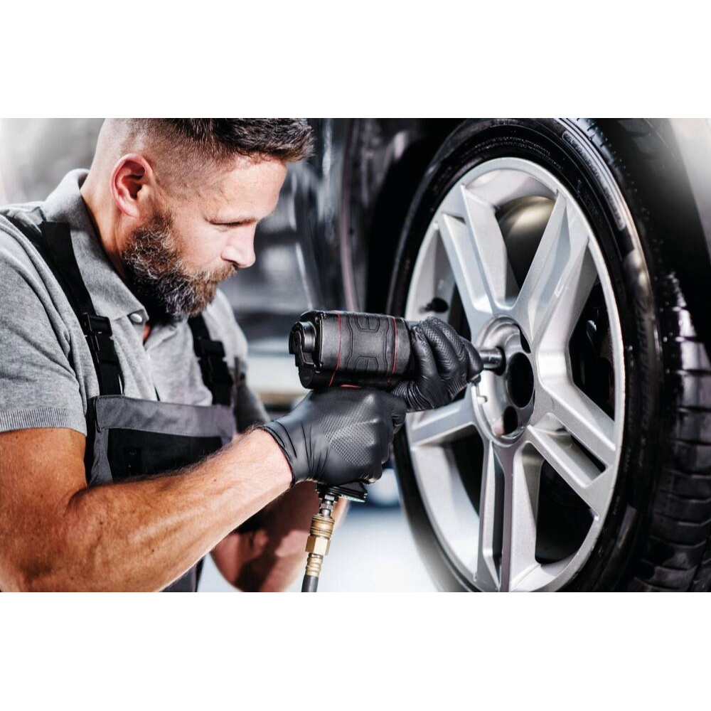 BOITE DE 50 GANTS NITRILE MERCATOR NOIR - TAILLE S - MERCATOR - 65156