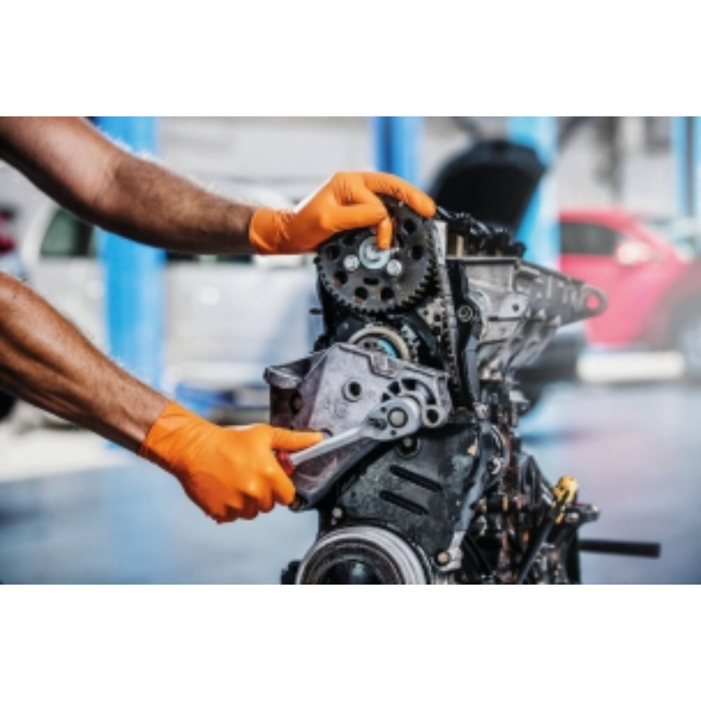 BOITE DE 50 GANTS NITRILE MERCATOR ORANGE - TAILLE S - MERCATOR - 65157