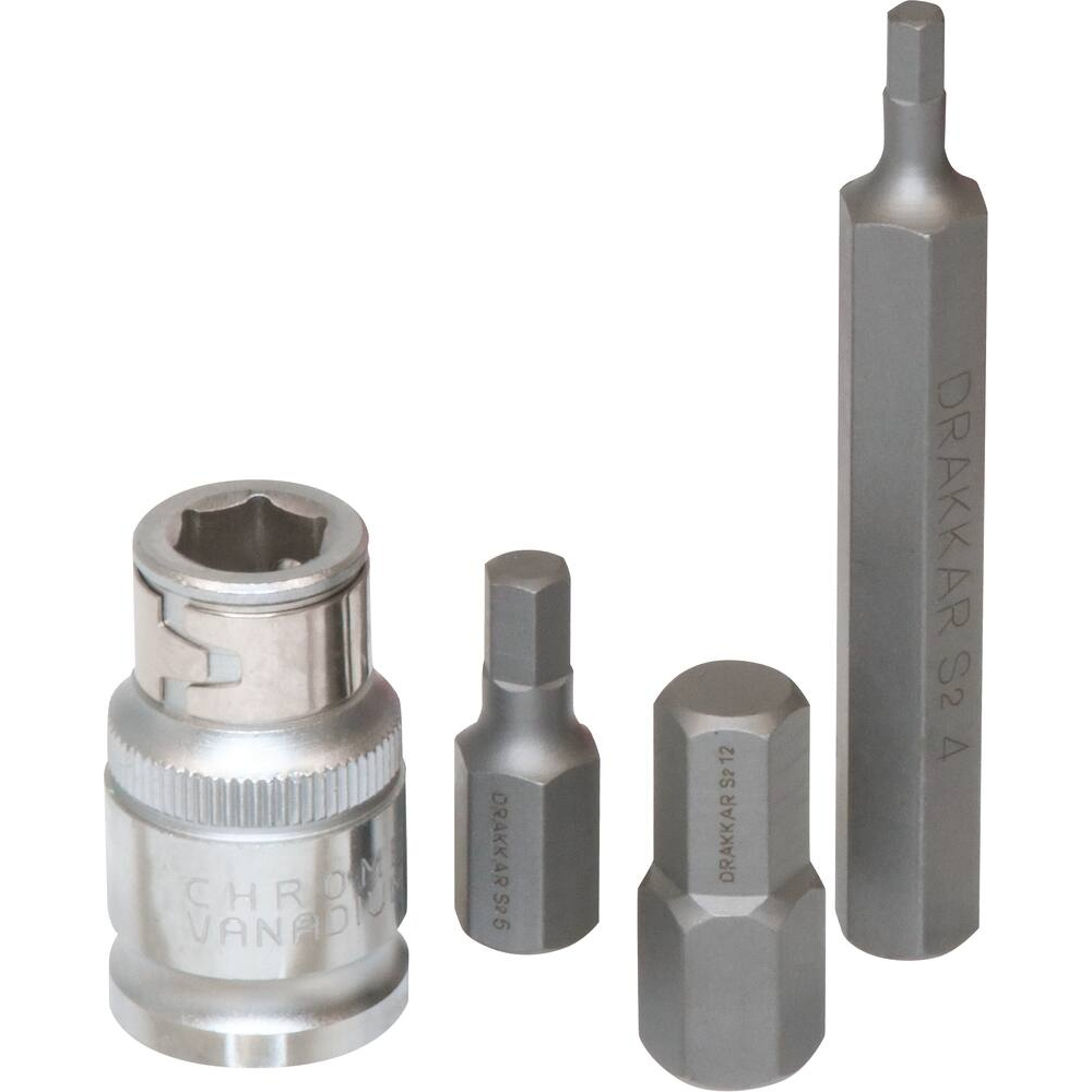 14 EMBOUTS HEXAGONAUX 1/2