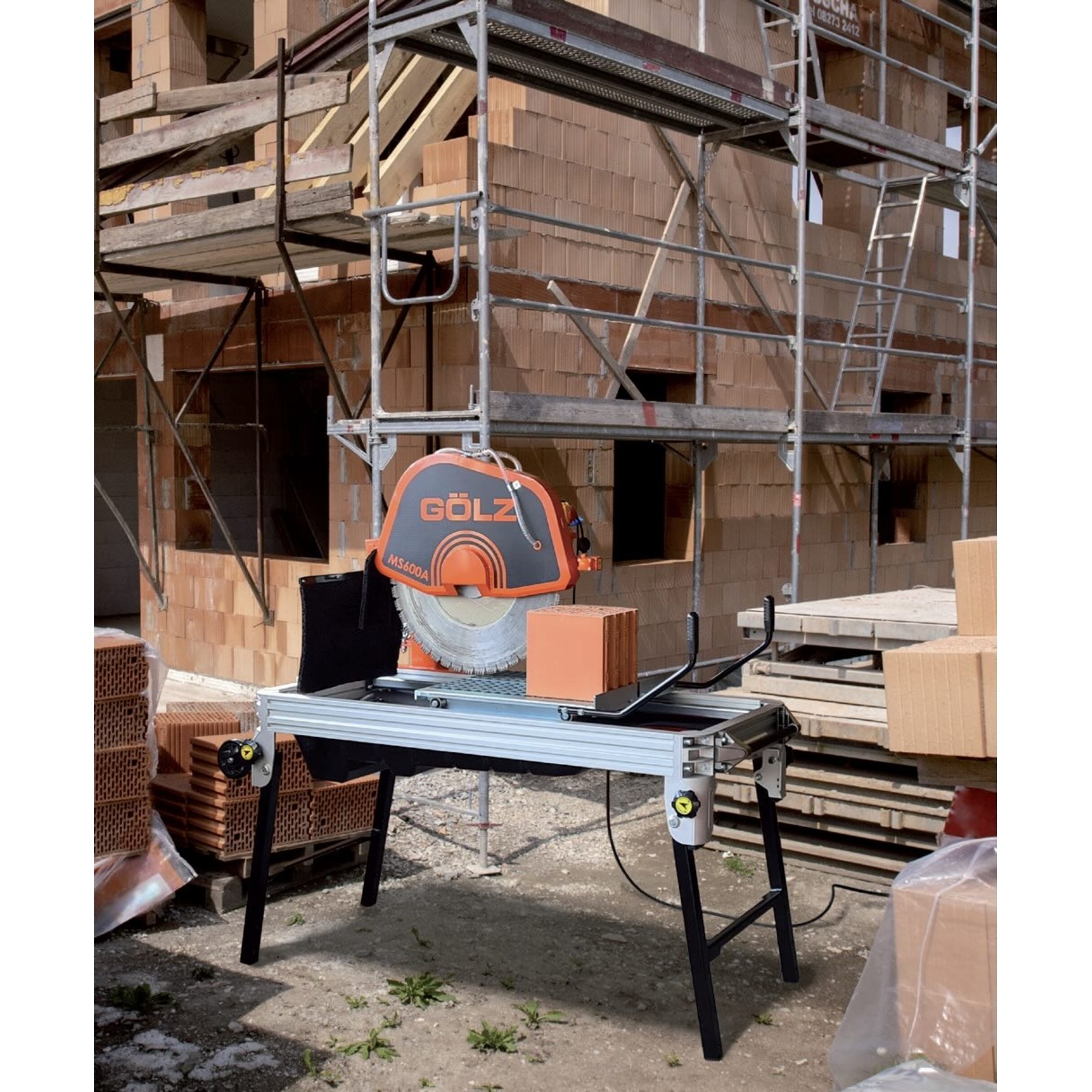 Scie sur table 600 mm 230V 2,2 kW MS600A GOLZ - 02896001010