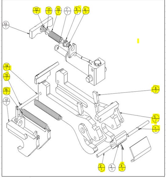 KIT REPARATION QC35/40 - 701000131734