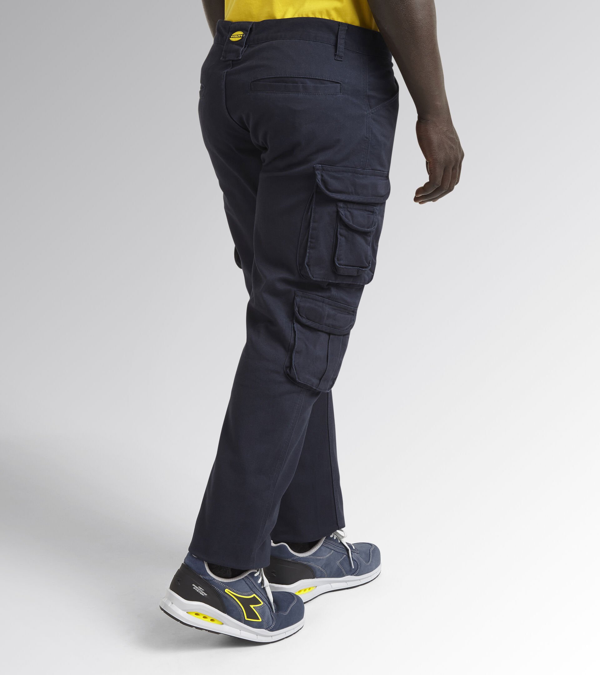 PANTALON DE TRAVAIL DIADORA MULTIPOCHES ÉLASTIQUE BLEU WAYET II - 160298 60052