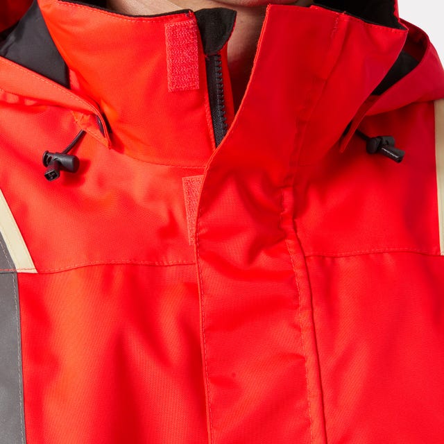 Veste d'hiver UC-ME rouge haute visibilité/ébène - HELLY HANSEN - 71355_169