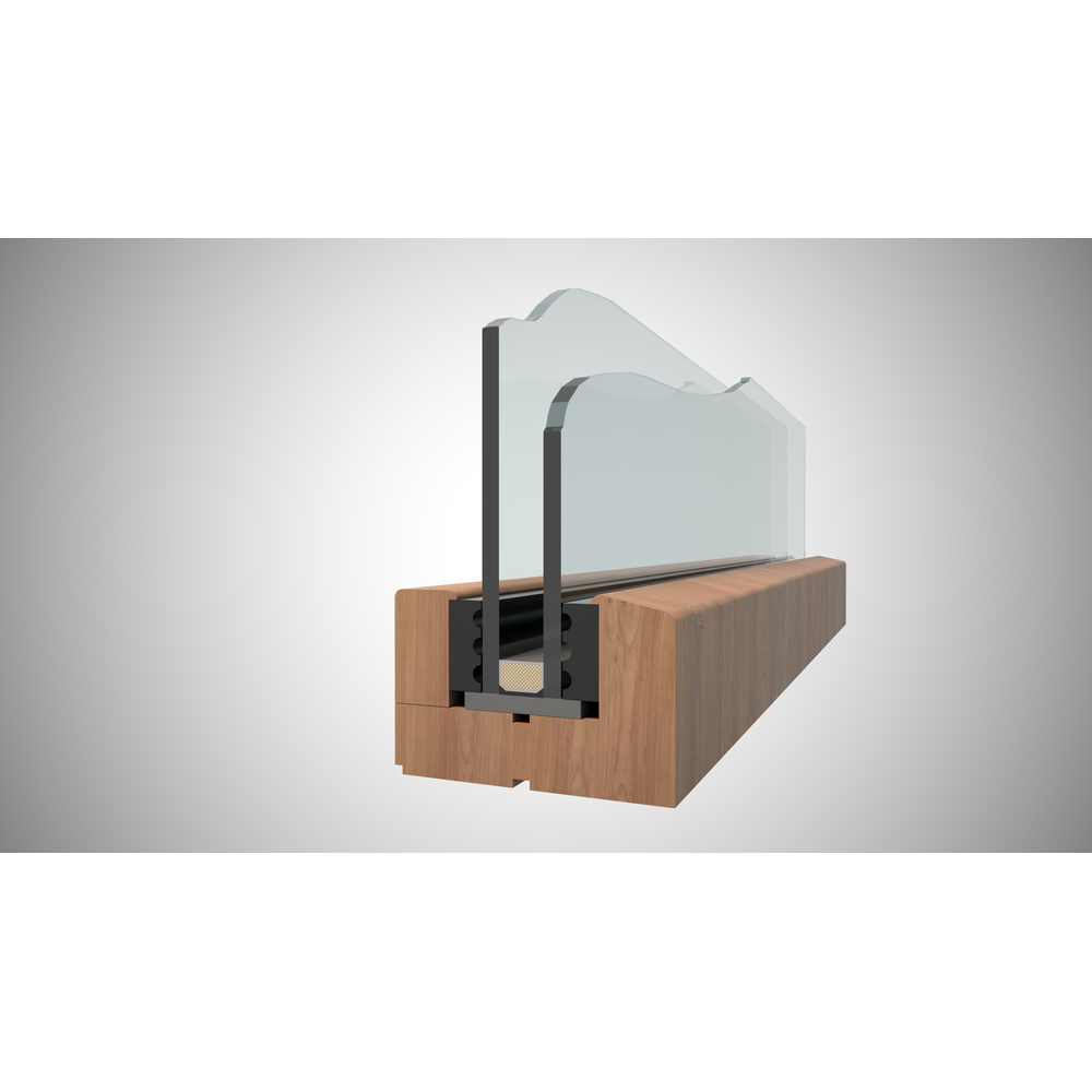 6 rouleaux de 100m joint d'étanchéité GLASSTECH brun 15x3mm TRAMICO - 2876850100