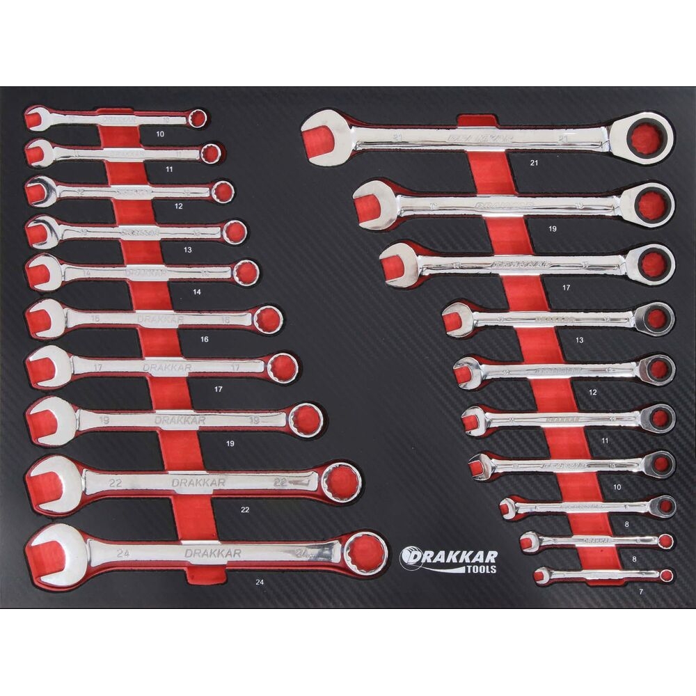 Mobilier d'atelier 4 éléments hêtre servante - 176 outils DRAKKAR EQUIPEMENT - 72588
