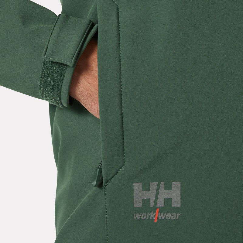 Veste softshell Oxford vert sapin - HELLY HANSEN - 74290_474