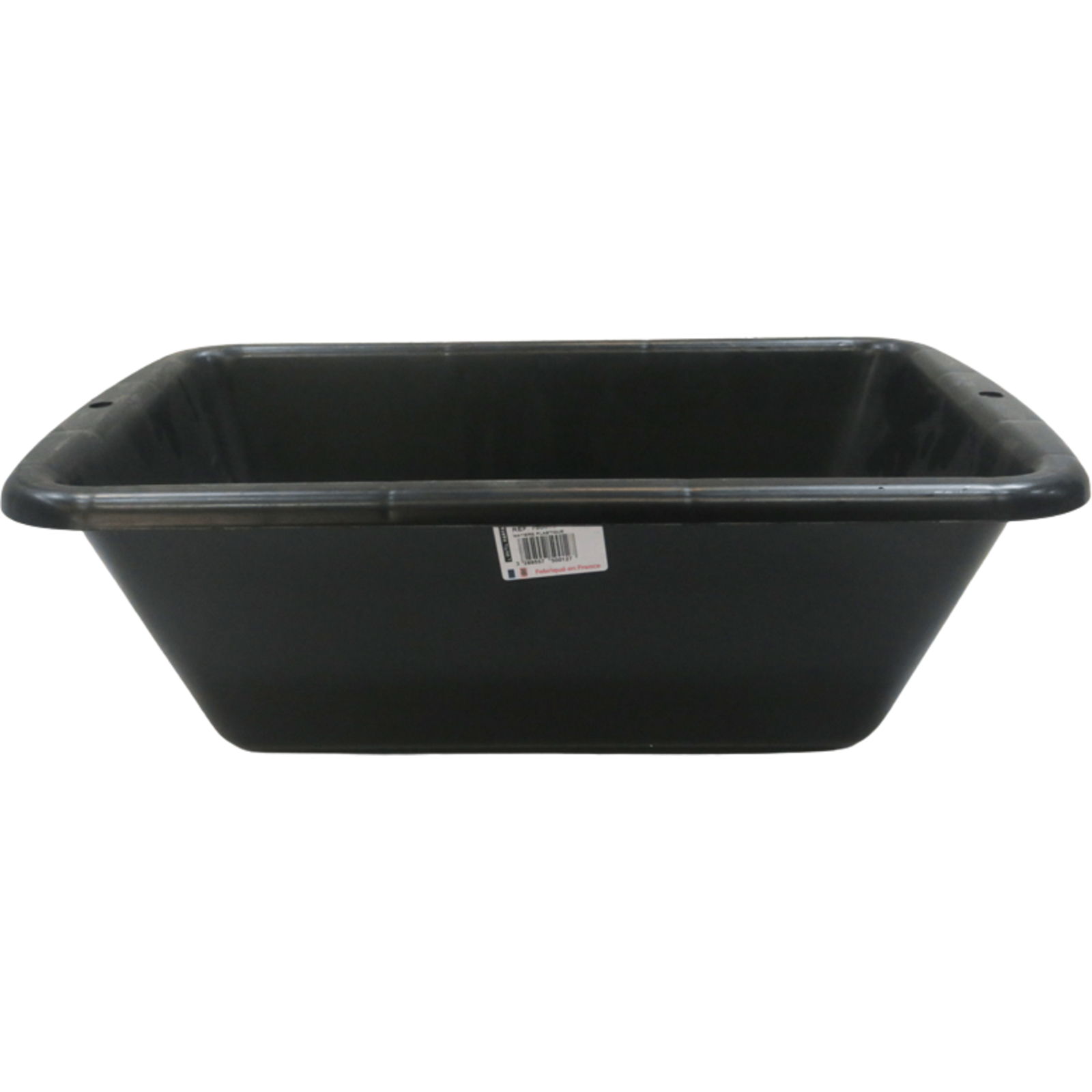 Auge plastique noir Contenance 10 l dimensions 450 x 330 x 95 mm L'OUTIL PARFAIT - 750010