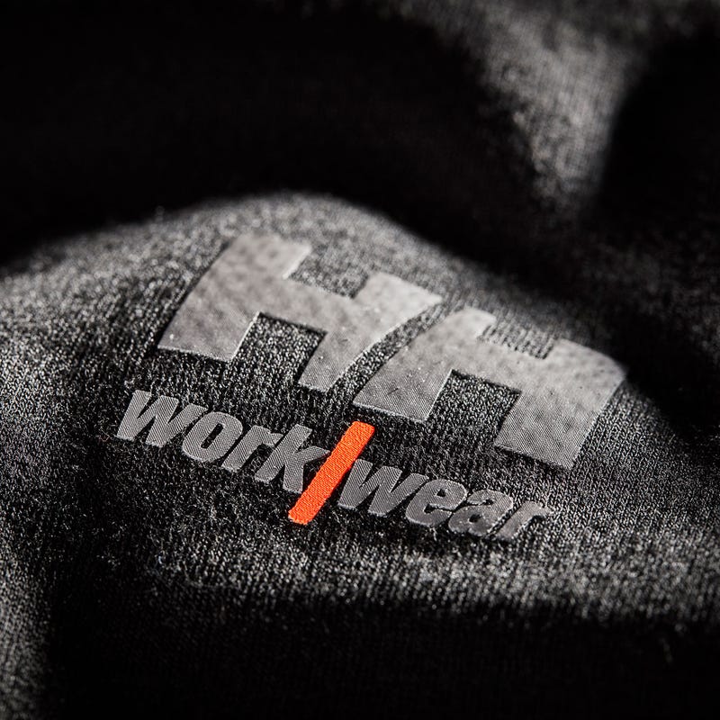 T-shirt à col rond HH LIFA Merino noir - HELLY HANSEN - 75106_990
