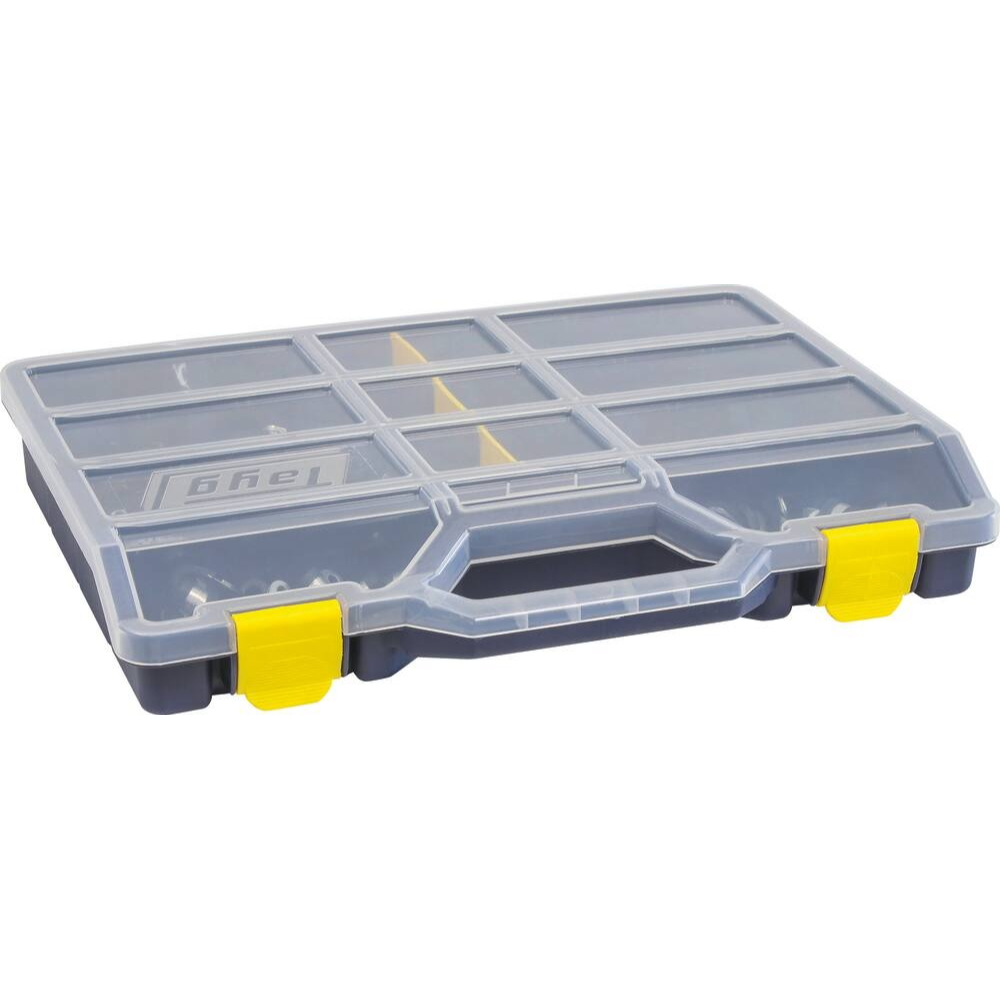 COFFRET 100 COLLIERS AVEC PROTECTION CAOUTCHOUC LARGEUR 12MM W1 - SERFLEX - 76000