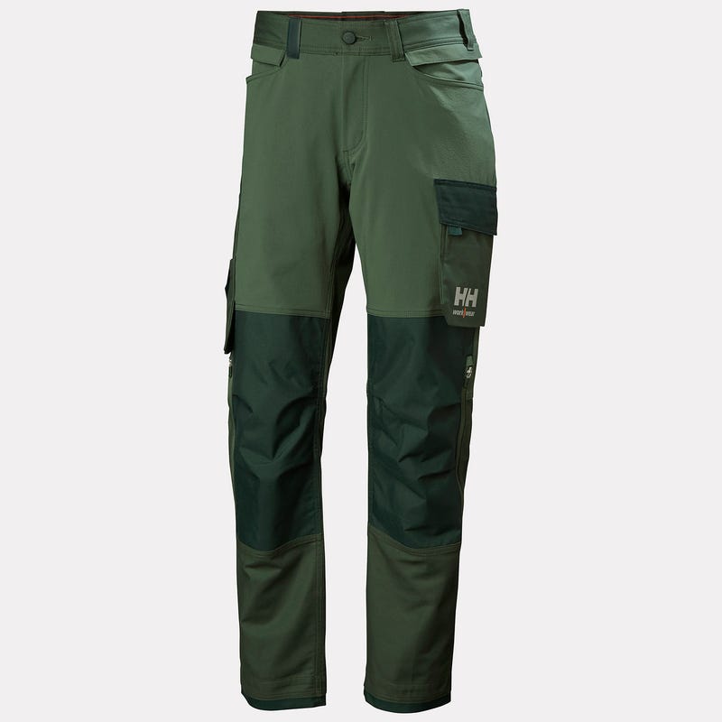 Pantalon Oxford 4X HH Connect vert sapin foncé - HELLY HANSEN - 77395_474