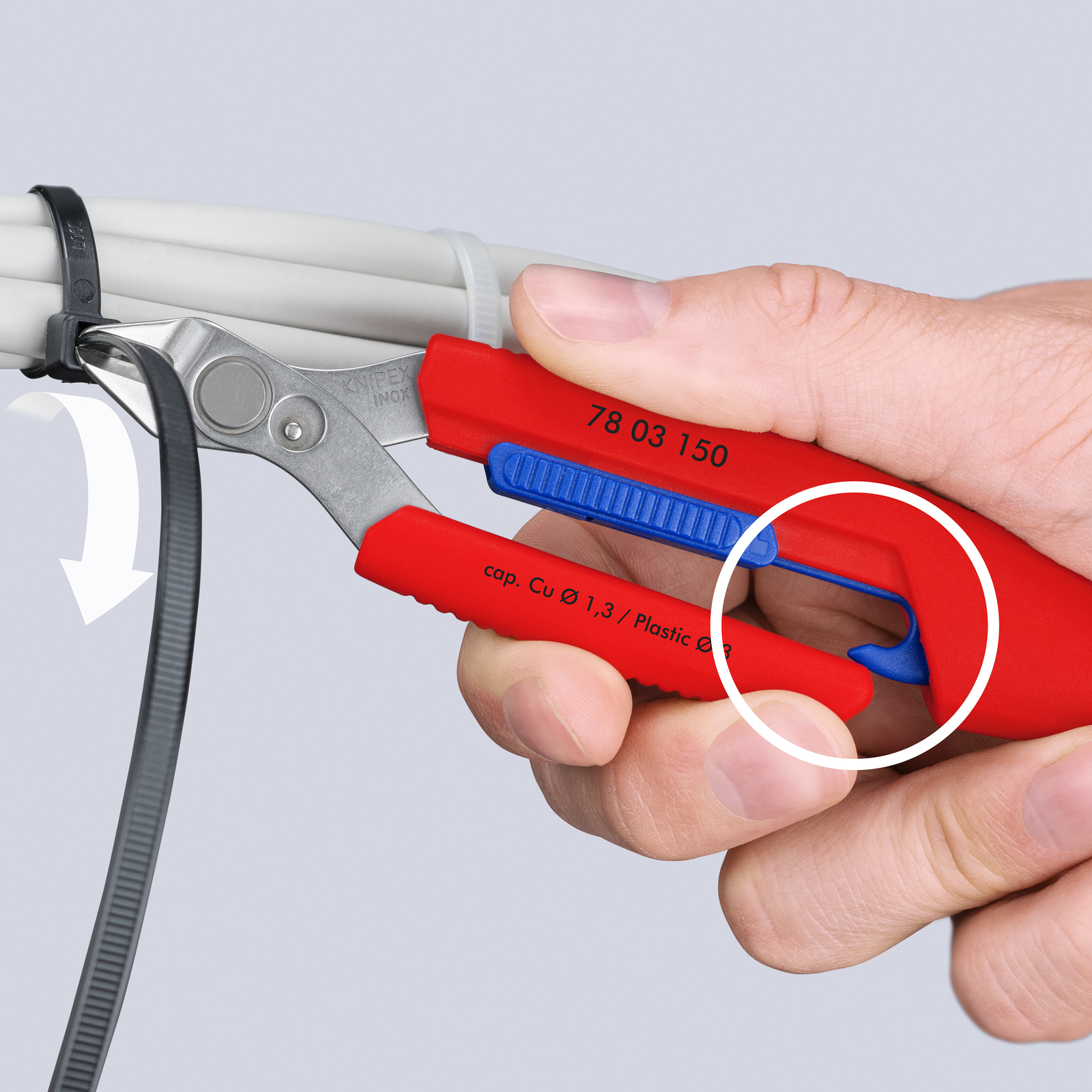Pince coupante KNIPEX Slim-Knips 150 MM KNIPEX - 7803150