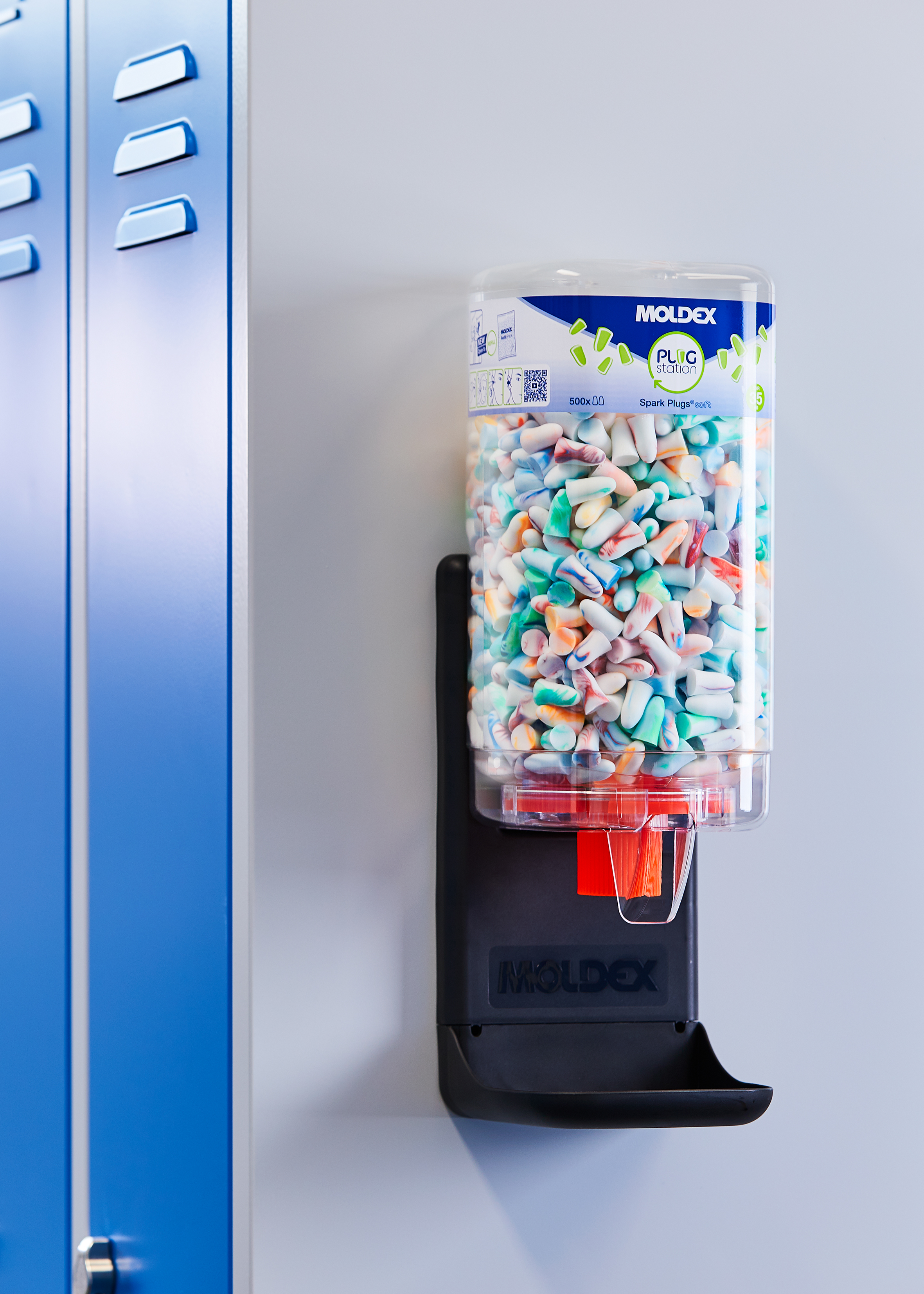 BOUCHONS SPARK PLUGS - 500 PAIRES DANS UN DISTRIBUTEUR - MOLDEX - 785001