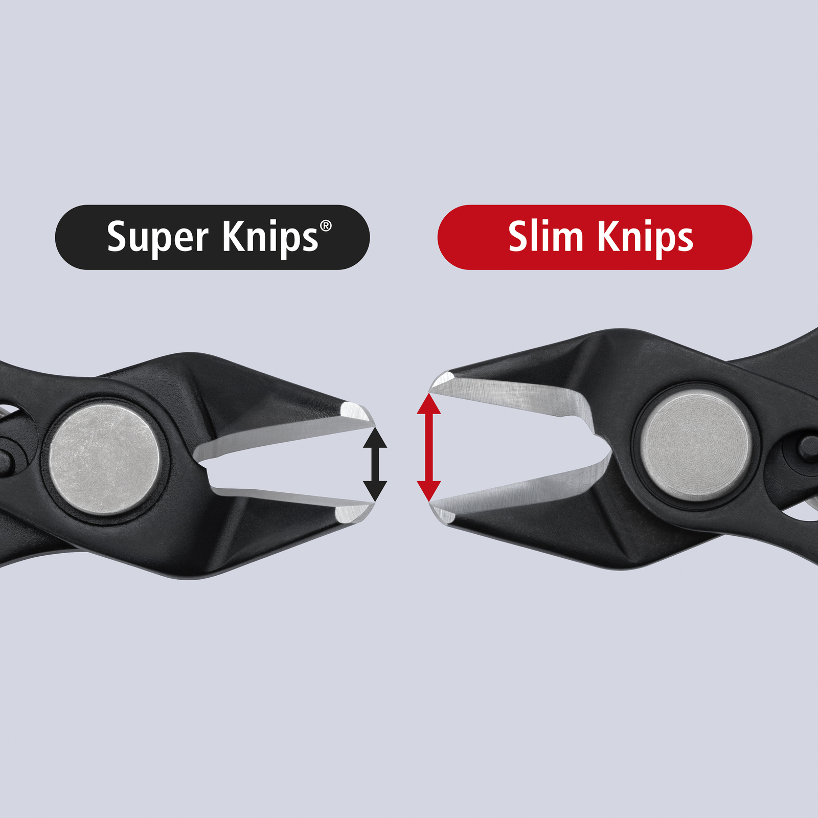 Pince coupante KNIPEX Slim Knips avec étui KNIPEX - 7861150V01