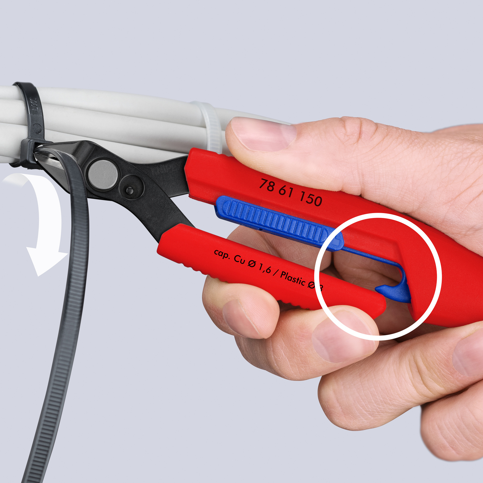 Pince coupante KNIPEX Slim Knips avec étui KNIPEX - 7861150V01