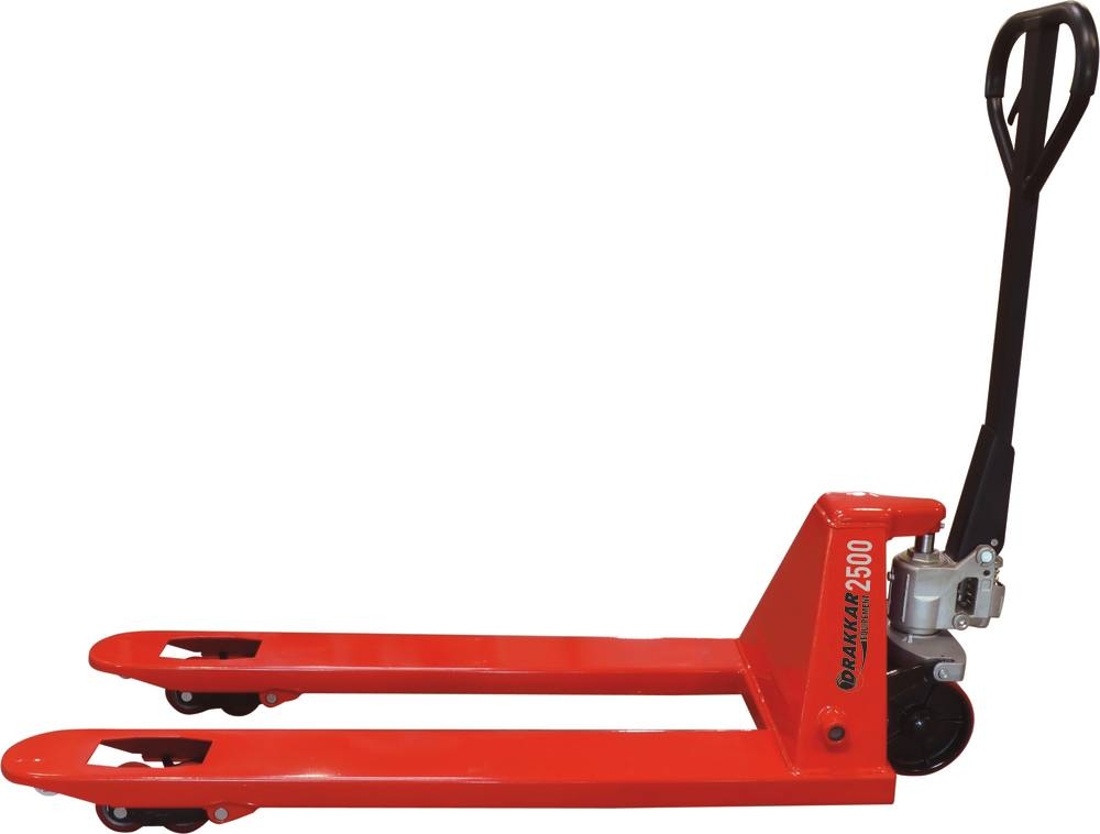 Transpalette manuel 2,5T DRAKKAR Equipement fourche 1150x550mm - 13030
