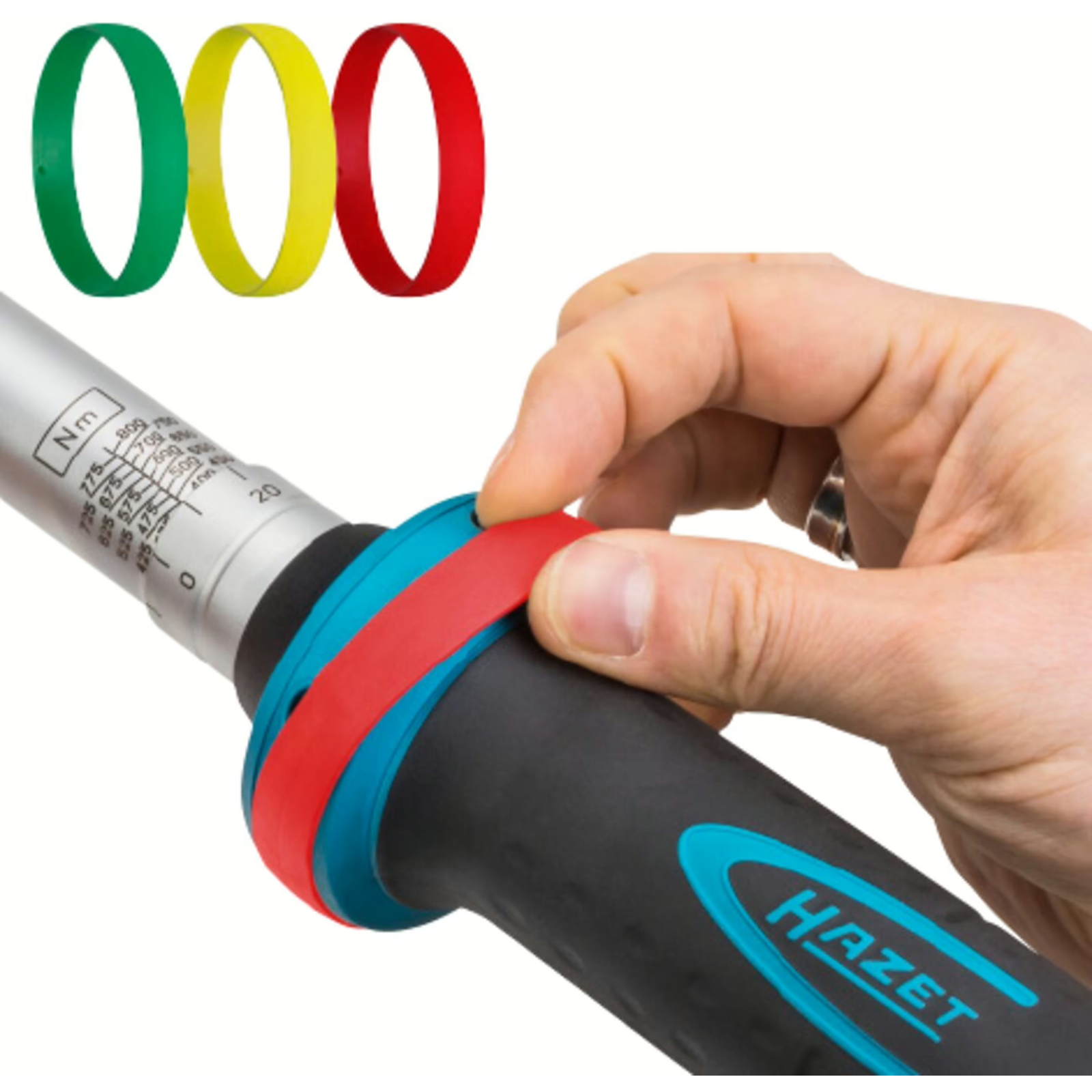 Clé dynamométrique 600-1600 Nm carré massif précision 3% HAZET - 6160-1CT