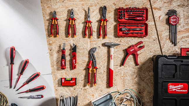 SET PACKOUT ELECTRICIEN 62 PIECES MILWAUKEE - 4932499466