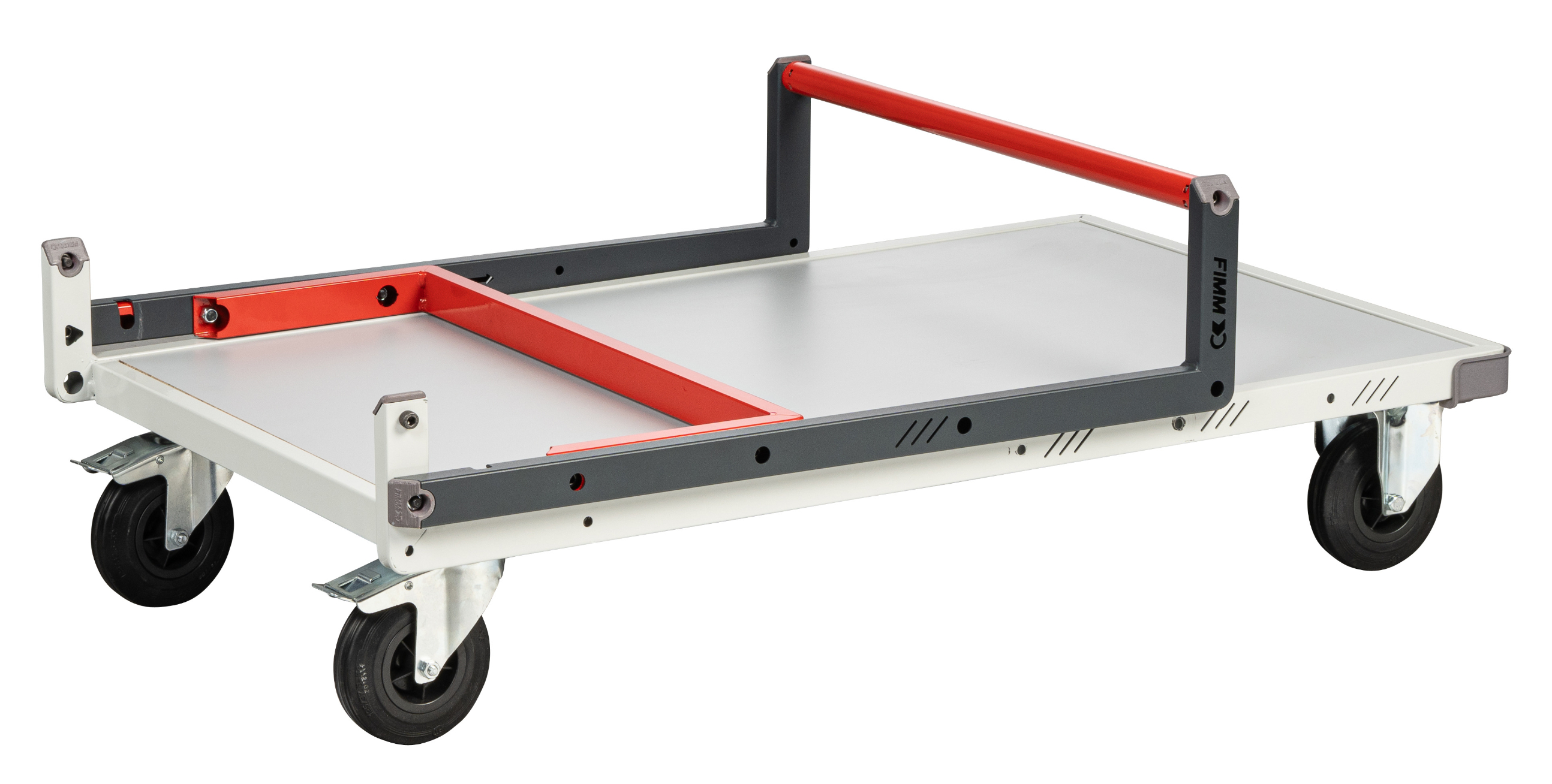 Chariot dossier repliable 1000x600 mm plateau mélaminé roues CC 250 kg - FIMM - 804722111