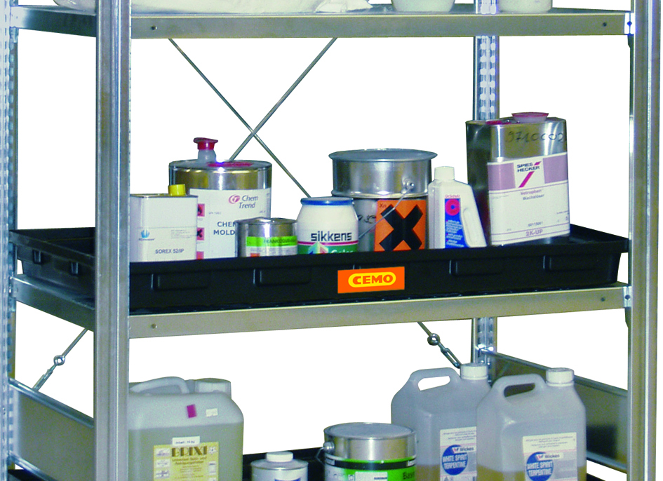 Étage non étanche en acier galvanisé CEMO - 8093