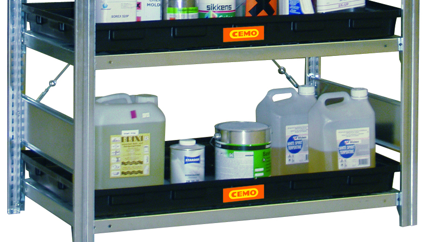 Étage non étanche en acier galvanisé CEMO - 8093