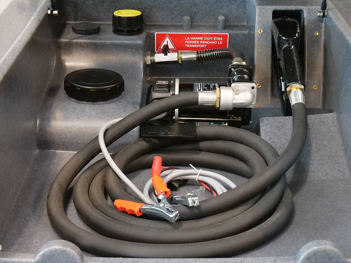 CUVE DE RAVITAILLEMENT 400L POMPE 12V 50L/MIN - RENSON - 812142