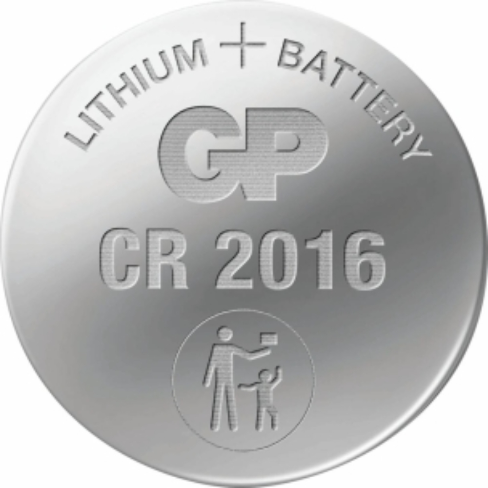 Pile bouton CR2016 lithium GP - 81252
