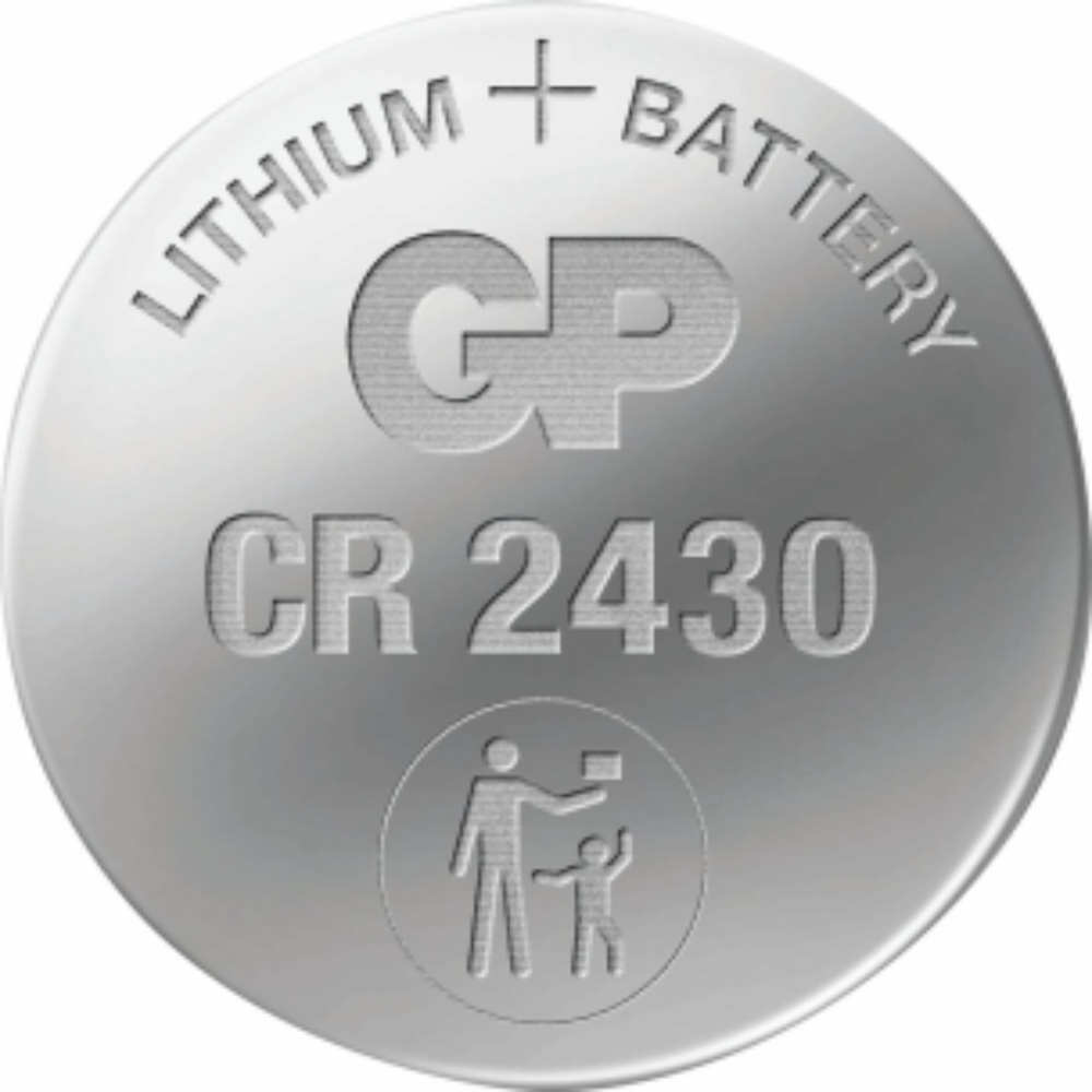 Pile bouton CR2430 lithium GP - 81255