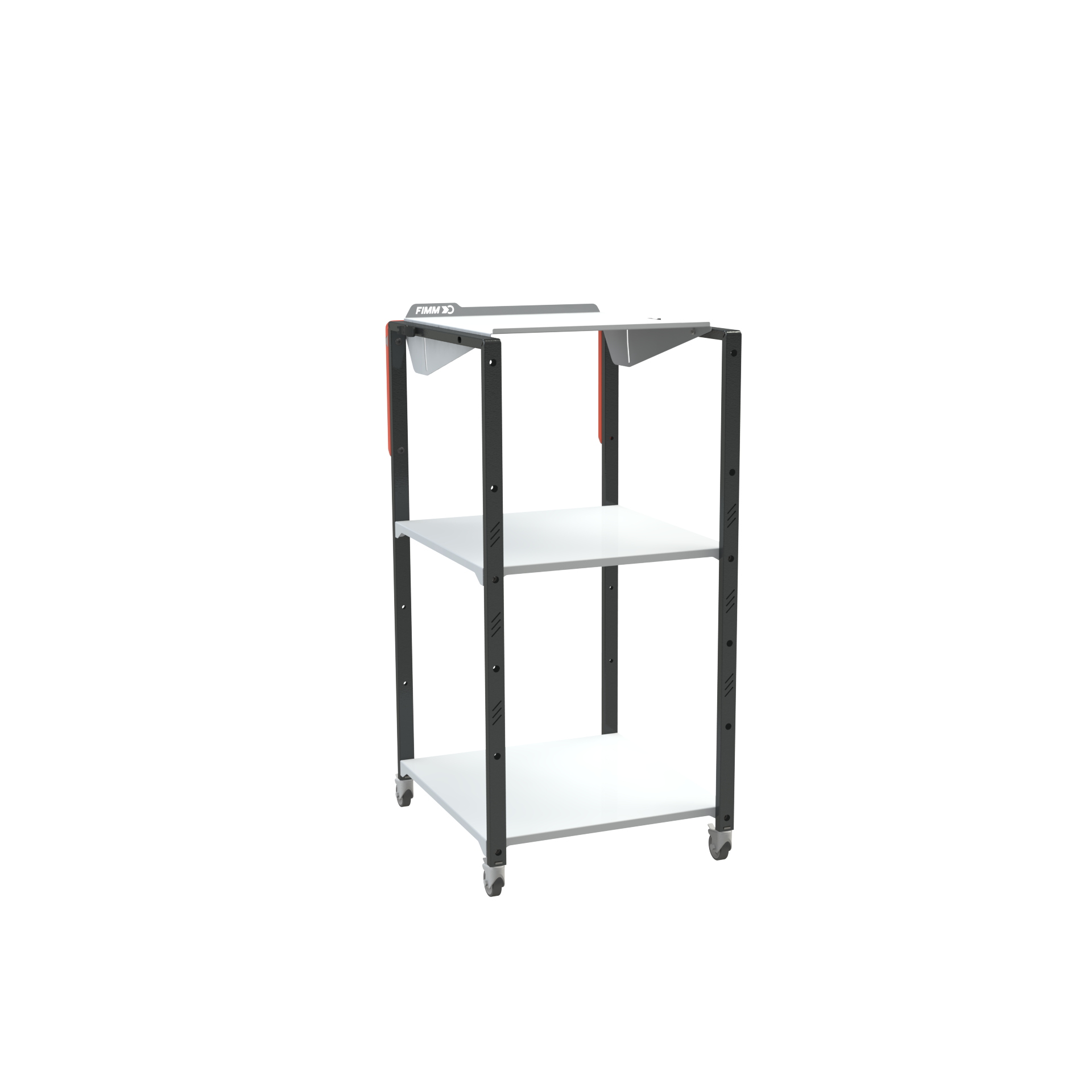 Pupitre d'atelier 2 étagères roulettes FIMM - 820005972