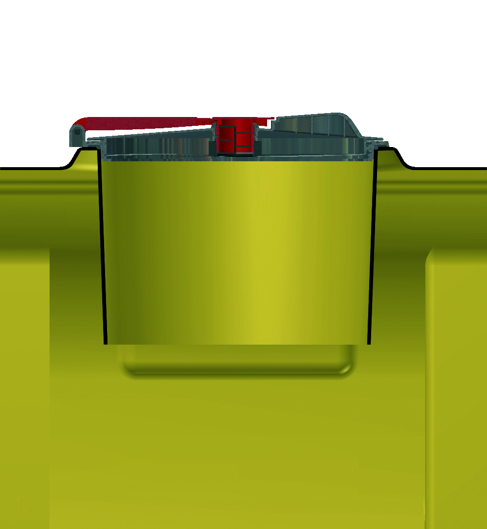 Cuve PE coffre 600 CEMO - 8273