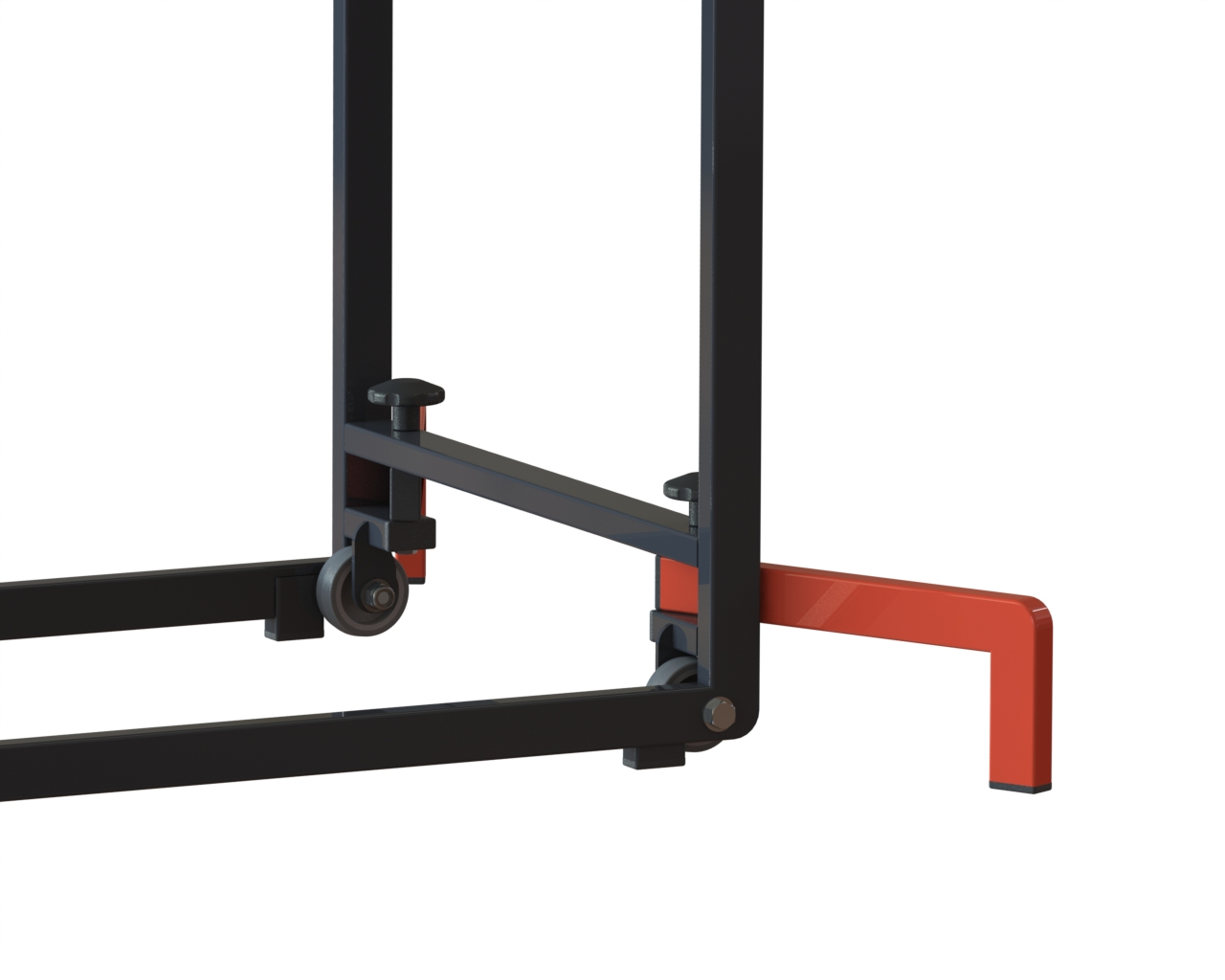 ESCABEAU FIMM ROULANT ÉTROIT EN ACIER 150 KG- 5 MARCHES- 830008730