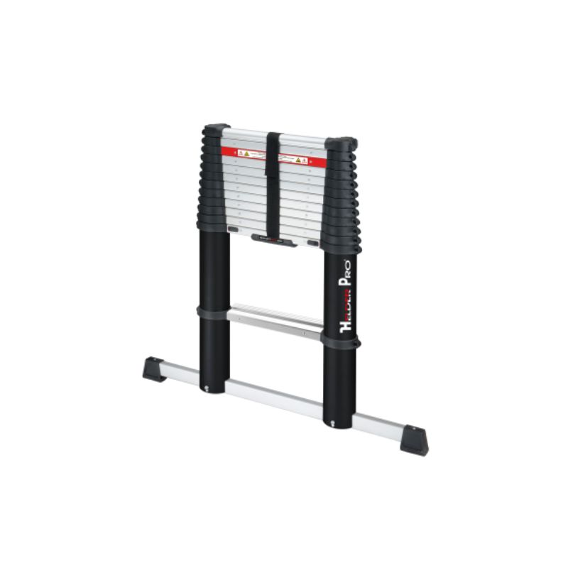 Échelle télescopique aluminium anodisé 13 échelons - FIMM - 835007802