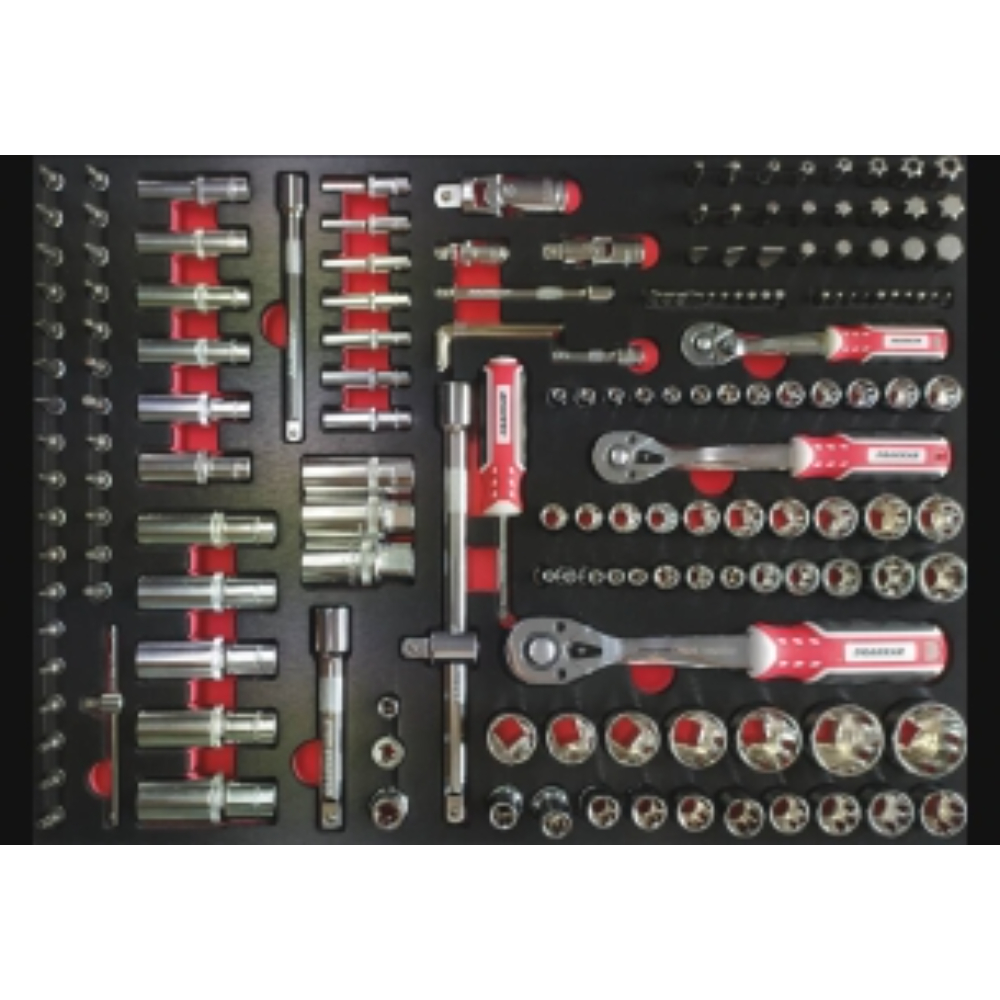 SERVANTE 7 TIROIRS 09217 + 4 TIROIRS MODULES METAL AUTO - DRAKKAR TOOLS - 83886