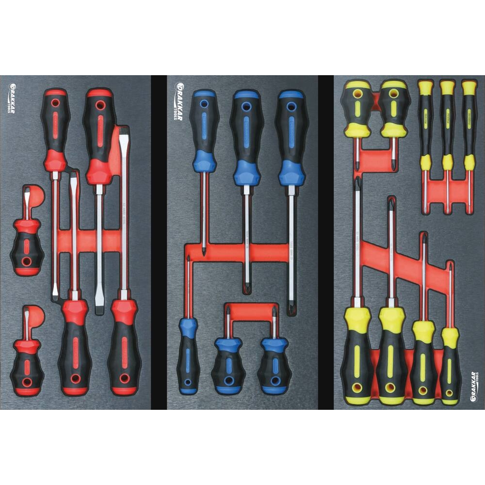 SERVANTE 7 TIROIRS DRAKKAR 09217 + 4 TIROIRS MODULES METAL - DRAKKAR TOOLS - 83894