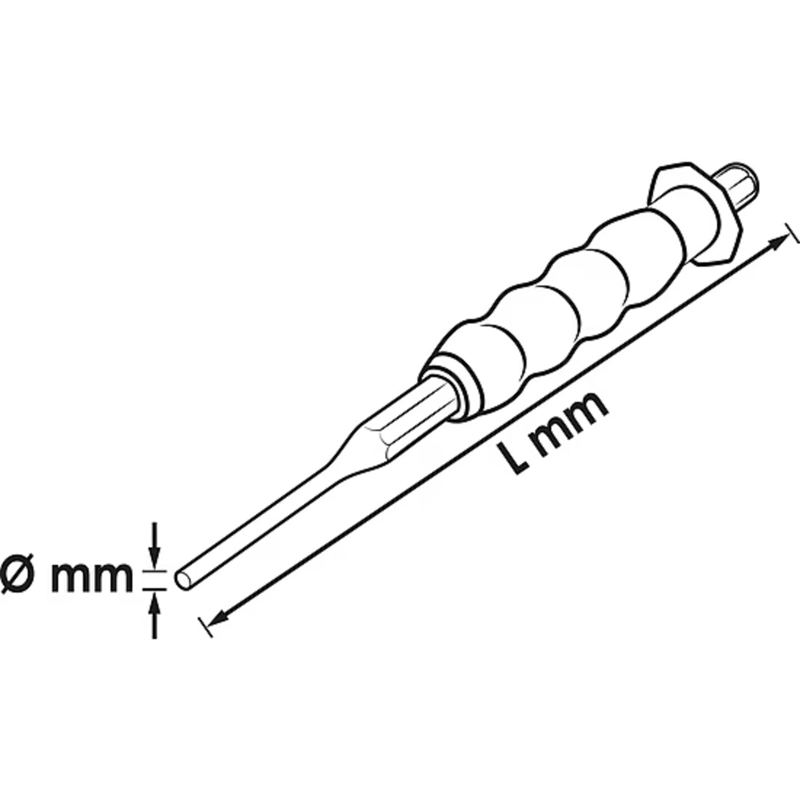 Chasse-goupilles  VIGOR - V6200-5
