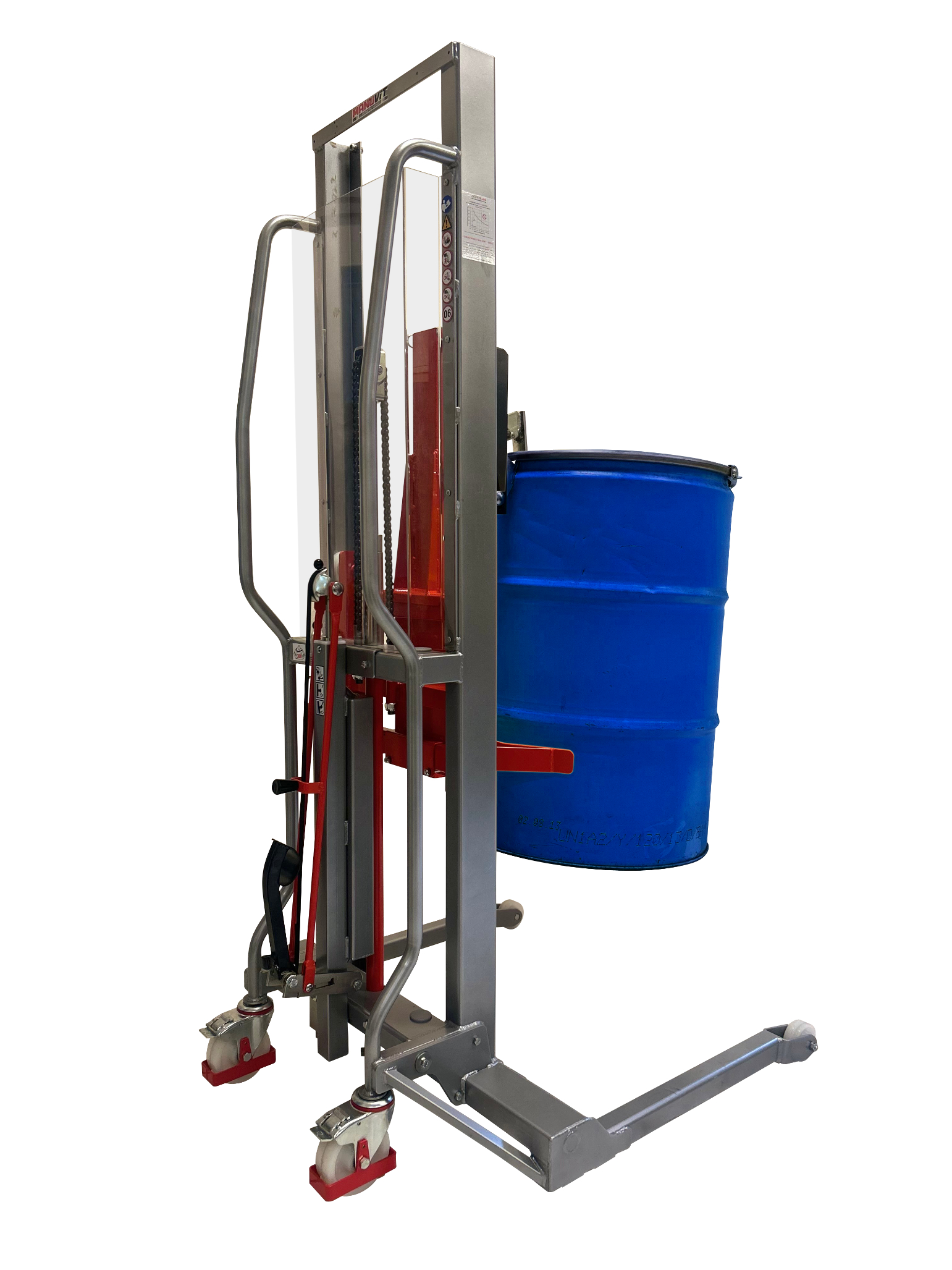 FIMM- ÉLÉVATEUR À FÛTS 300 KG pour fûts métalliques et plastiques à rebord- 840008471