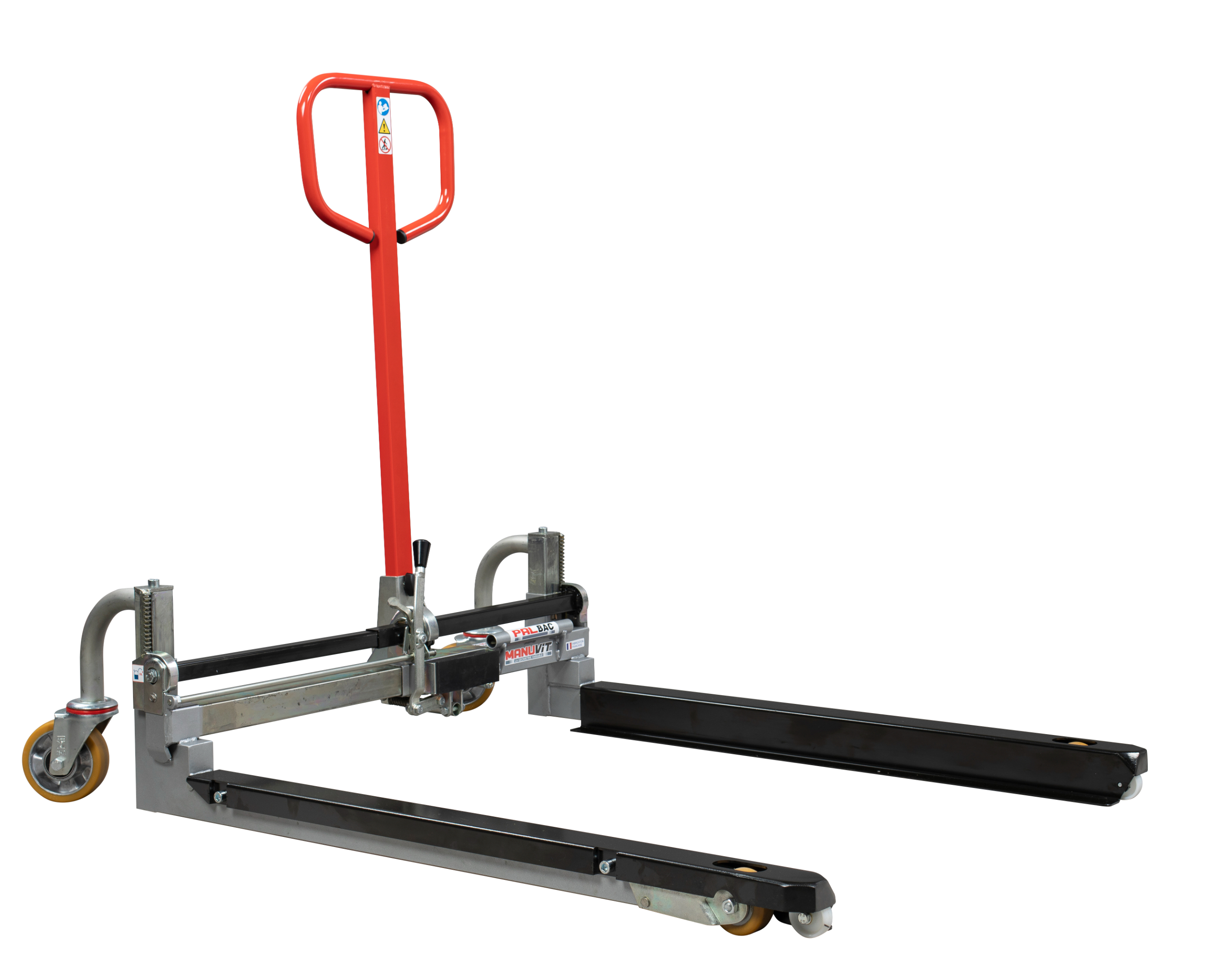 Chariot de déménagement Palbac - fourches longueur 825 mm, 1000 kg - FIMM - 855000394