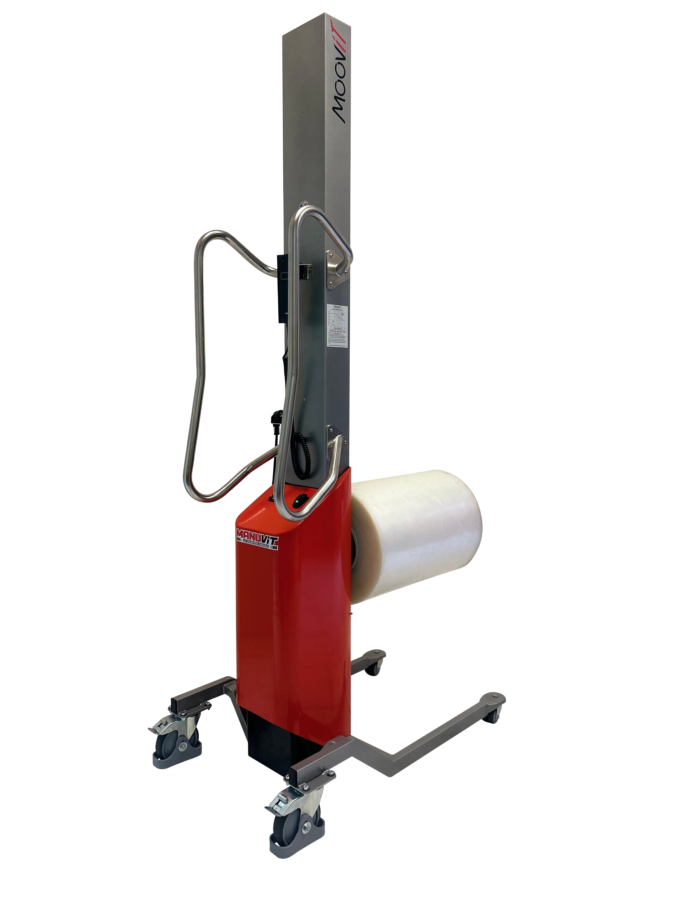 Gerbeur Moovit à levée électrique avec éperon à galet - 80 kg - FIMM - 855000981