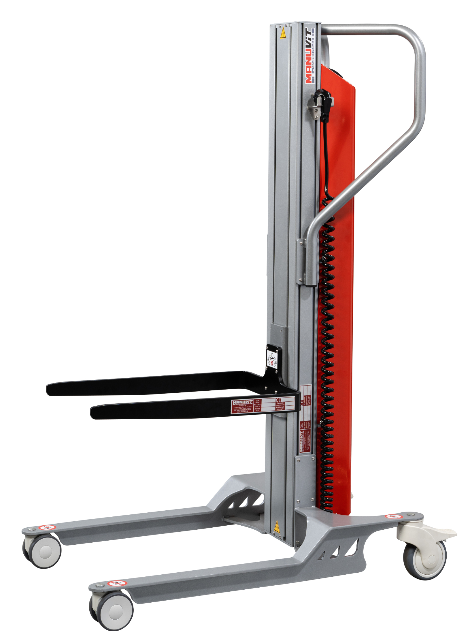 Gerbeur monomât Astair, levée 900 mm avec accessoire fourches, 60 kg - FIMM - 855000986