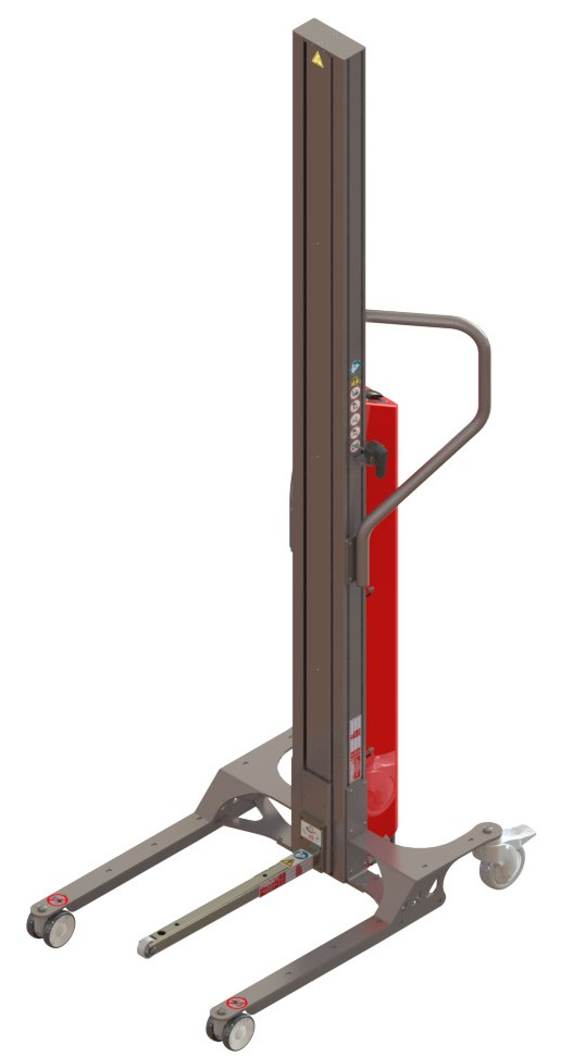 Gerbeur monomât Astair, levée 1600 mm avec accessoire éperon à galet, 60 kg - FIMM - 855000993