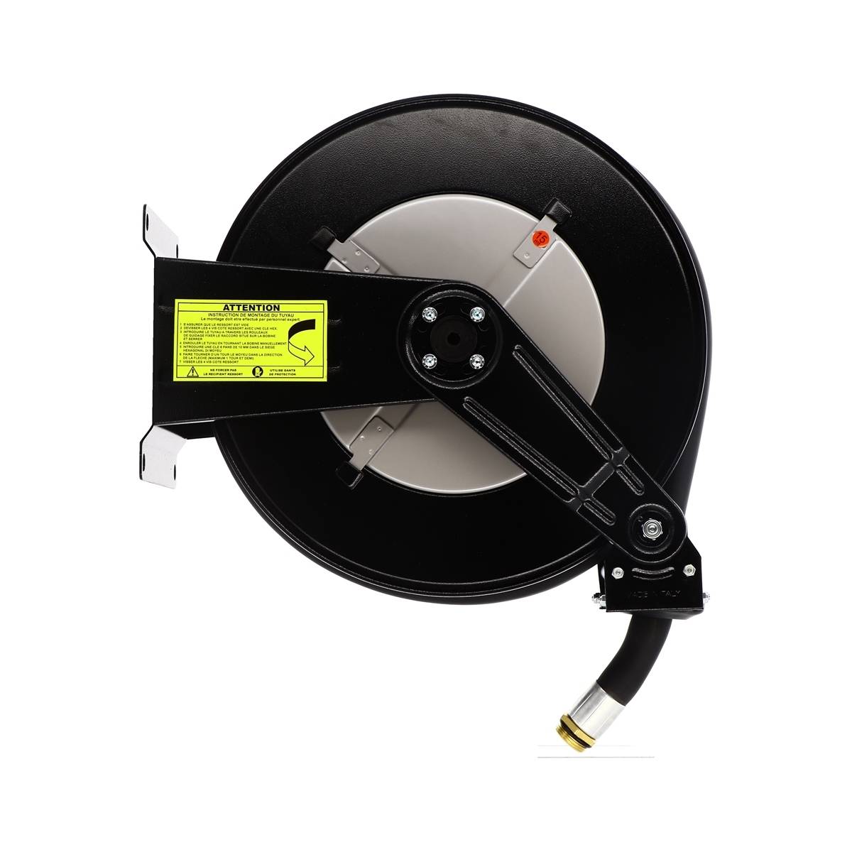 ENROULEUR ACIER POUR GASOIL EQUIPE FLEXIBLE 8M EN 1'' - RENSON - 857203