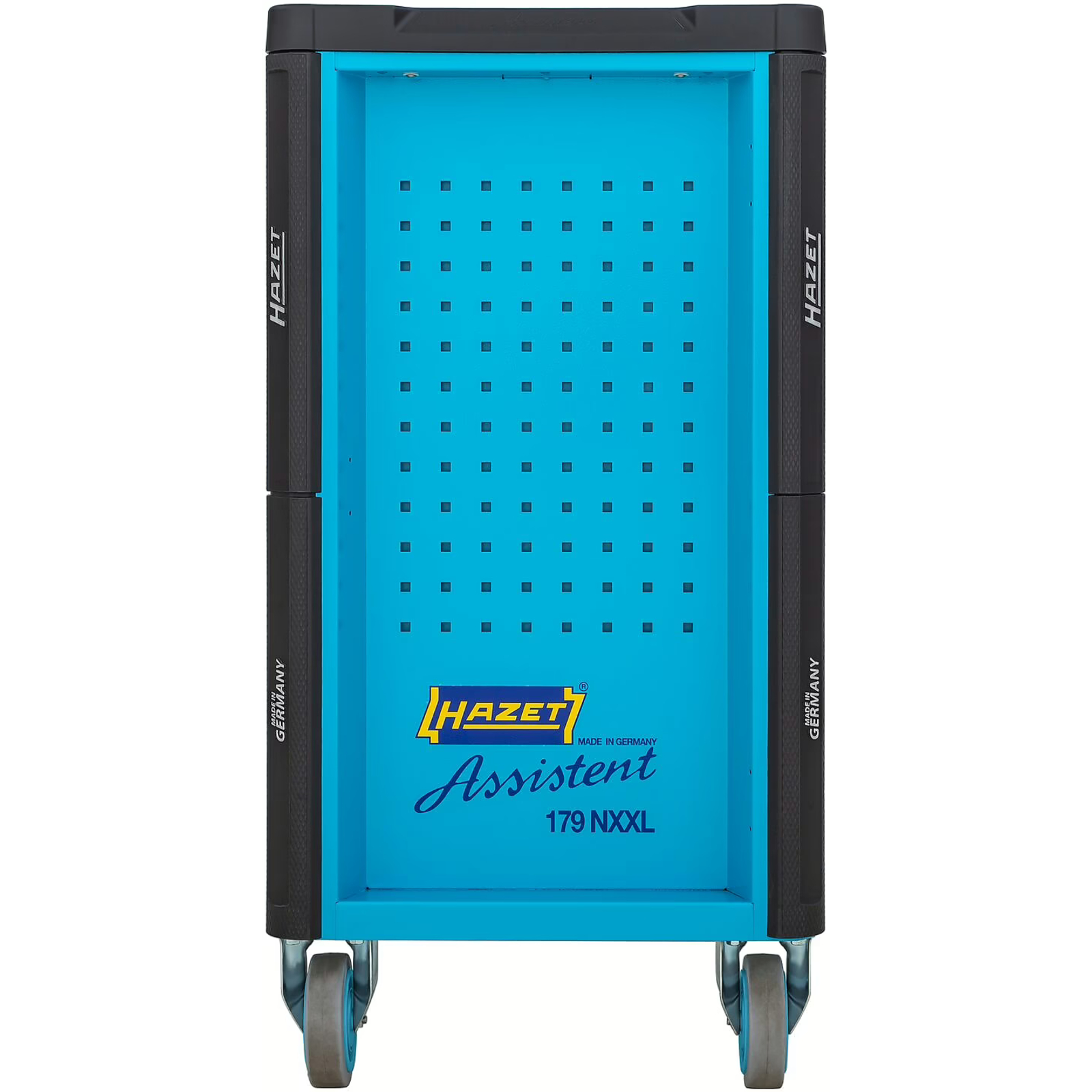 Servante d’atelier 8 tiroirs acier inoxydable 1133 x 518 mm bleu Hazet HAZET - 179NXXL-8