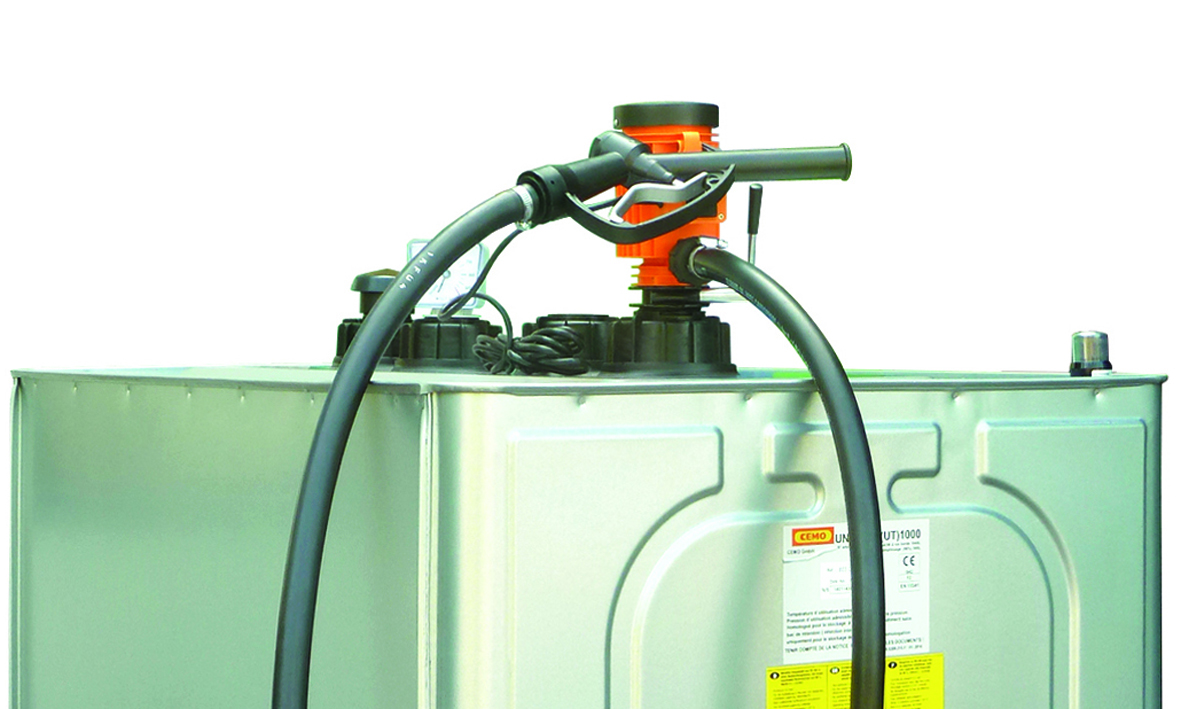 Pompe CENTRI 12 V avec pistolet simple CEMO - 8640