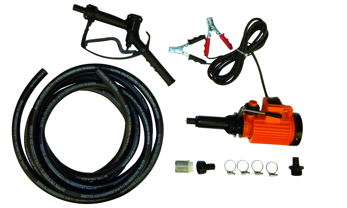 Pompe CENTRI 12 V avec pistolet simple CEMO - 8640