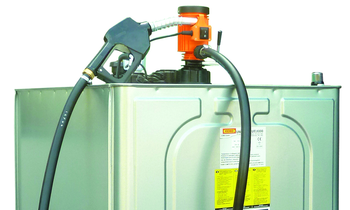 Pompe CENTRIMATIC 12 V avec pistolet automatique CEMO - 8641