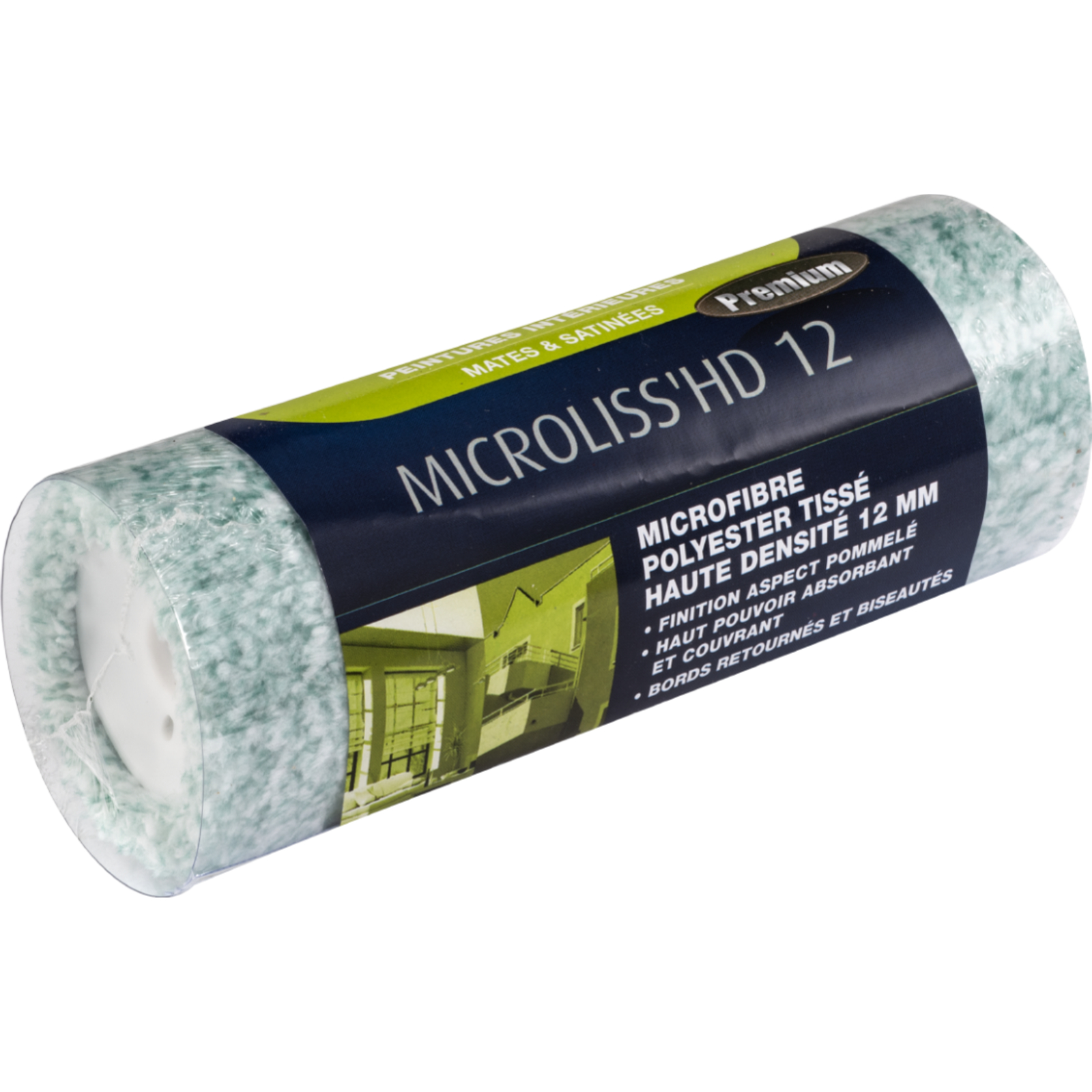 Manchon MicroLiss'HD 12 Microfibre polyester Haute Densité 12 mm Taille 250 mm L'OUTIL PARFAIT - 872250