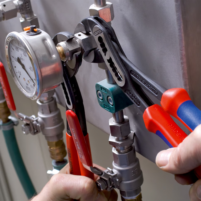 Pince multiprise Alligator - ouverture 46mm,  longueur 250mm - KNIPEX - 8801250