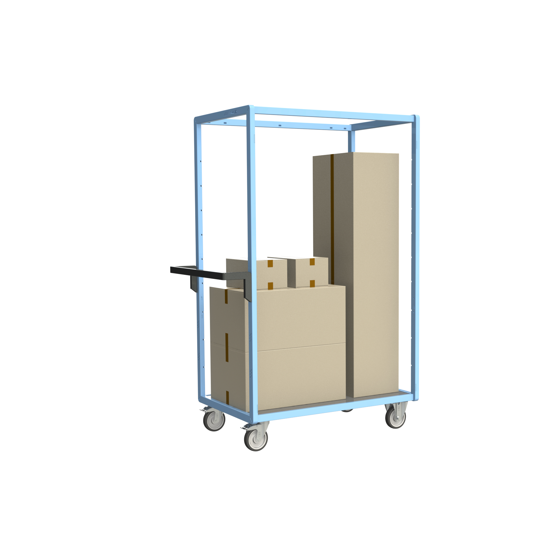 Servante multi-niveaux avec plateau 1000x600 mm 250 kg - FIMM - 880725151