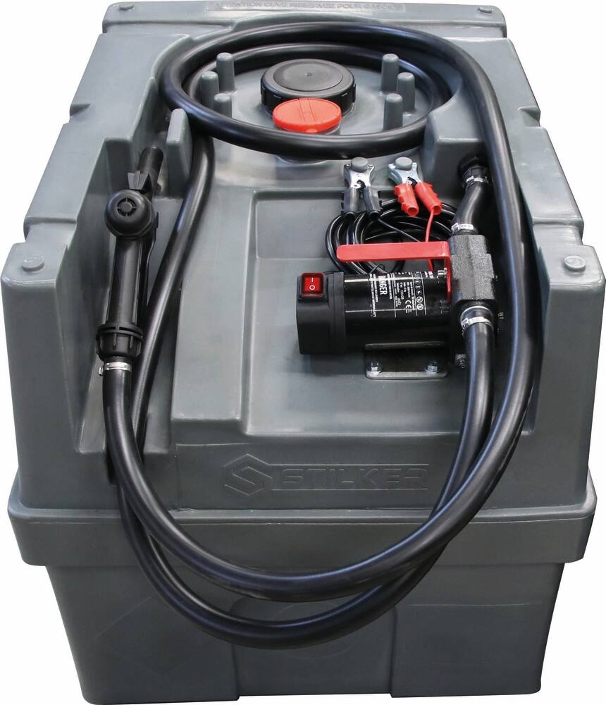 CUVE DE RAVITAILLEMENT ADR GASOIL/FIOUL/GNR 200L 12V 40 L/MIN STILKER 08612