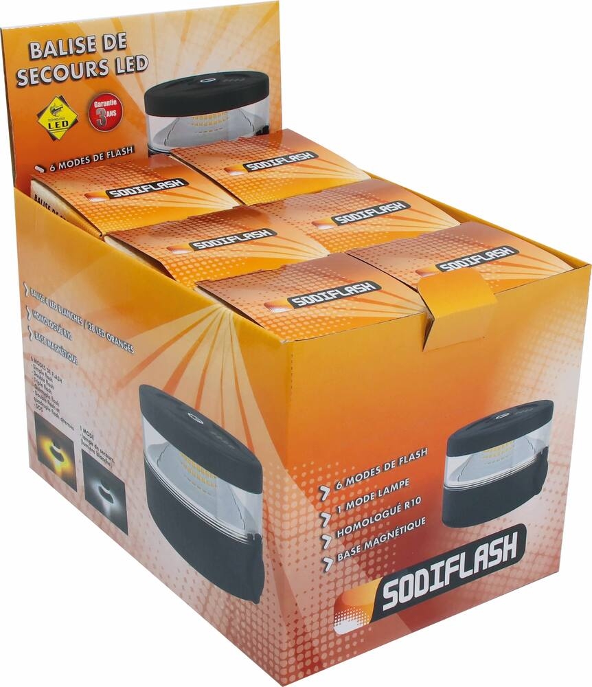 Balise de secours LED 2 en 1 - 79446